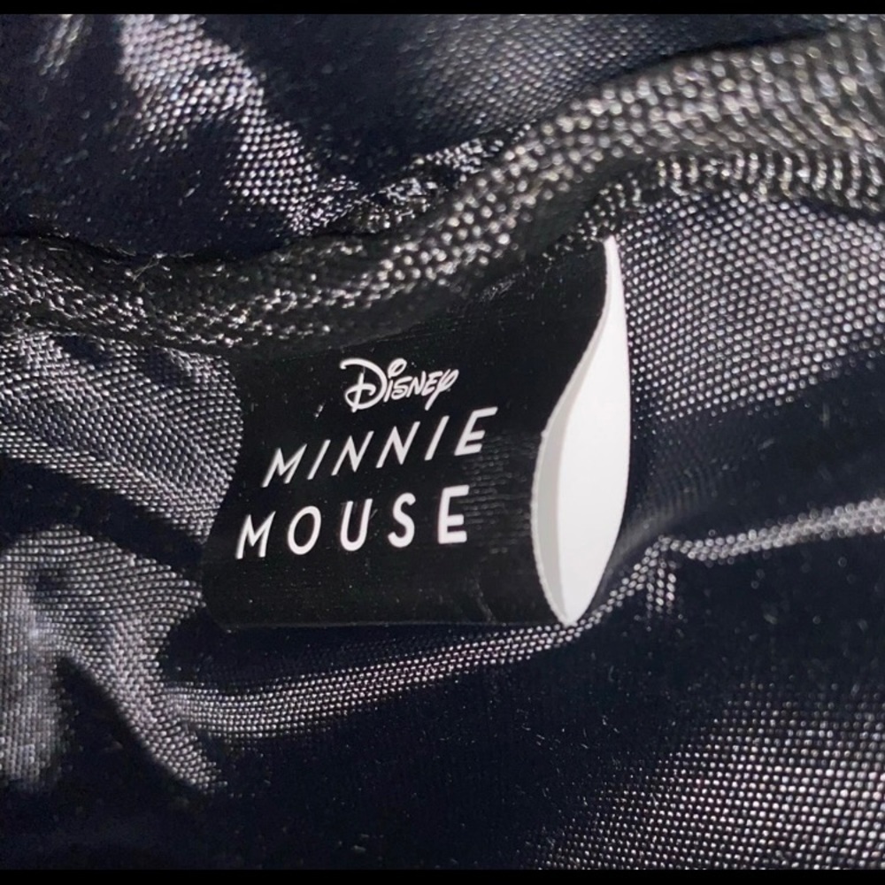 MINNIE MOUSE BACKPACK-BLACK AND GOLD - Picture 6 of 8